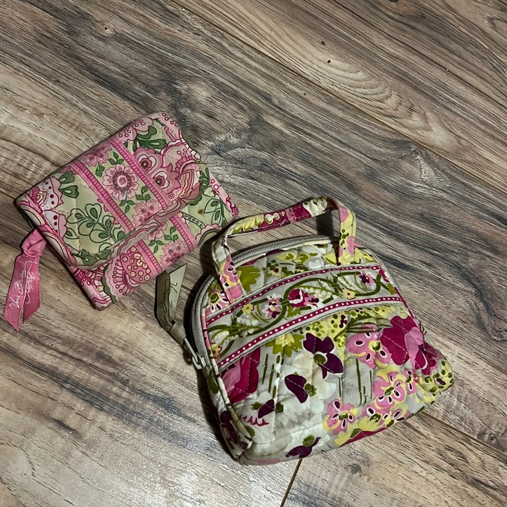 Vera Bradley wallet and purse combo